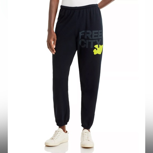 FREECITY Large Logo Sweatpants in SQUID INK Size S - Picture 3 of 13